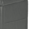 relaxed soft leather charcoal