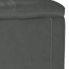 relaxed soft leather charcoal