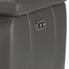 trusty embossed leather charcoal