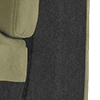 lifestyle nubuck feel fabric moss