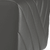 trusty embossed leather charcoal