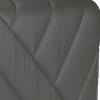 trusty embossed leather charcoal