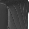 trusty embossed leather jet black