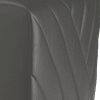 trusty embossed leather charcoal