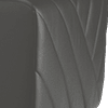 trusty embossed leather charcoal