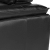 trusty embossed leather jet black