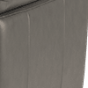 trusty embossed leather grey