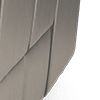 trusty embossed leather grey