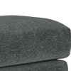 linen look chenille charcoal all over