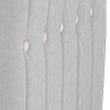 super matt velvet grey all over with cream contrast piping