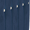 super matt velvet navy mix with cream contrast piping