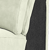 lifestyle flecked fabric ivory