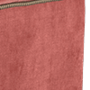 fine textured chenille deep coral all over