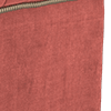 fine textured chenille deep coral all over