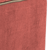 fine textured chenille deep coral all over