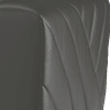 trusty embossed leather charcoal