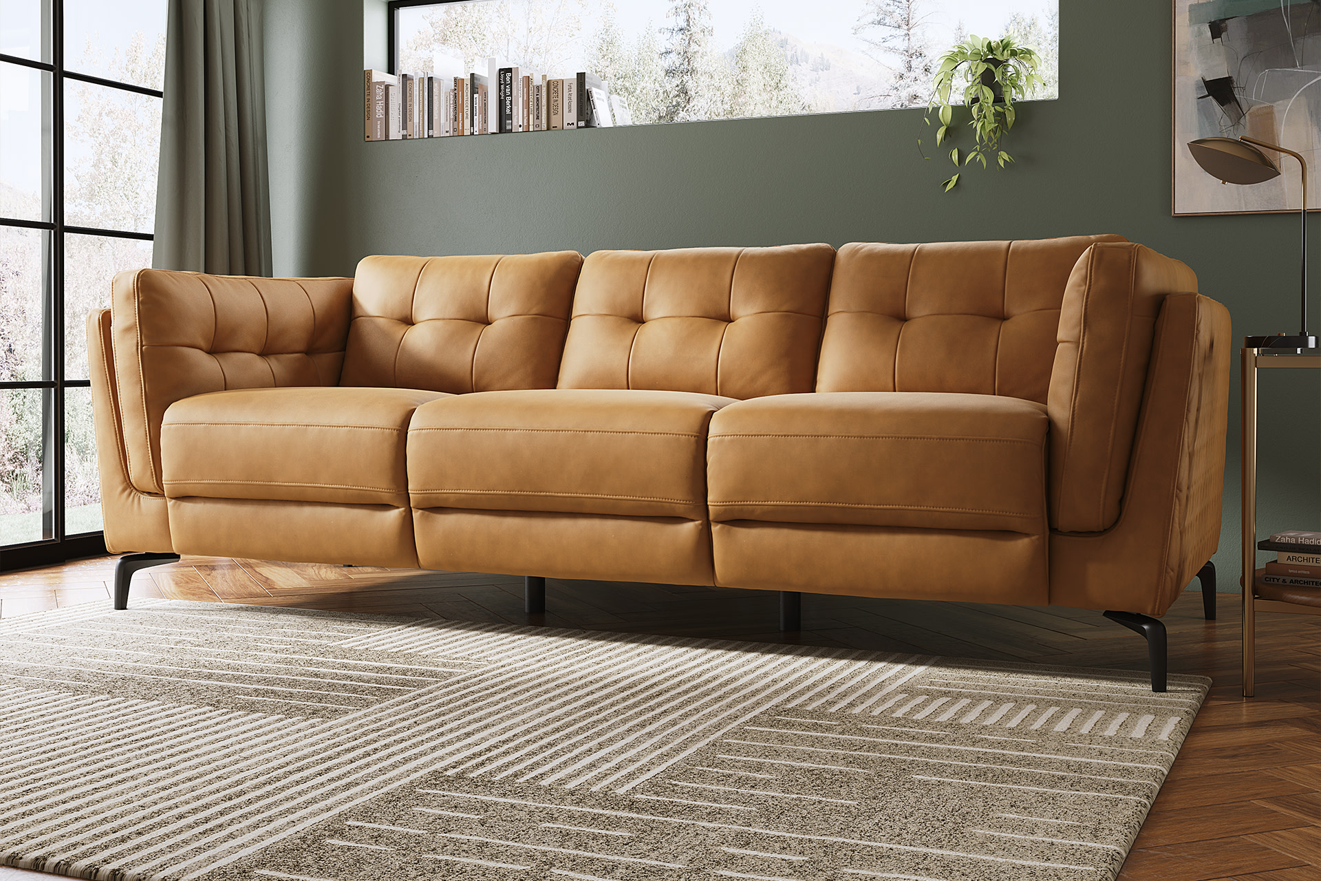 Sofology orange deals sofa