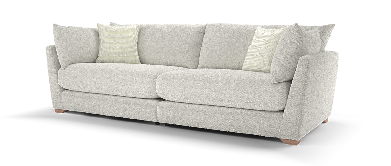 Buy Scottish Plaid Accent 2 Seater Sofa (Stainless Steel)
