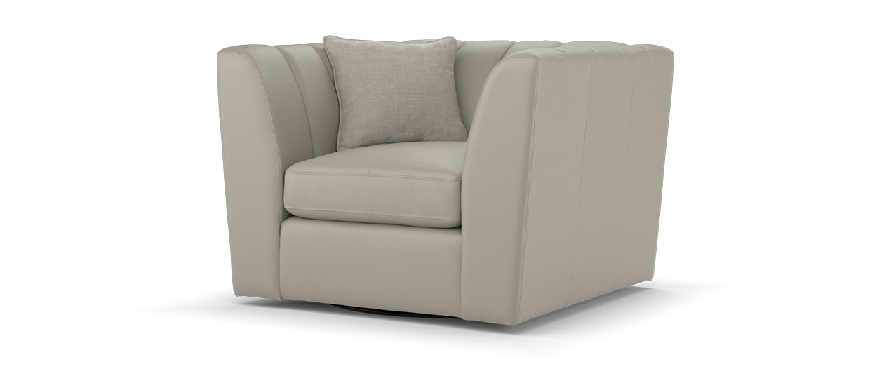 Downtown Leather Swivel Chair
