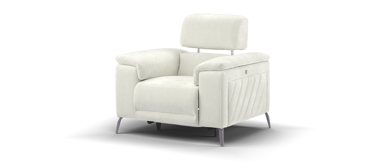 THE Fratelli Power Recliner Chair with Power Headrest