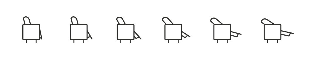 Recliner icons