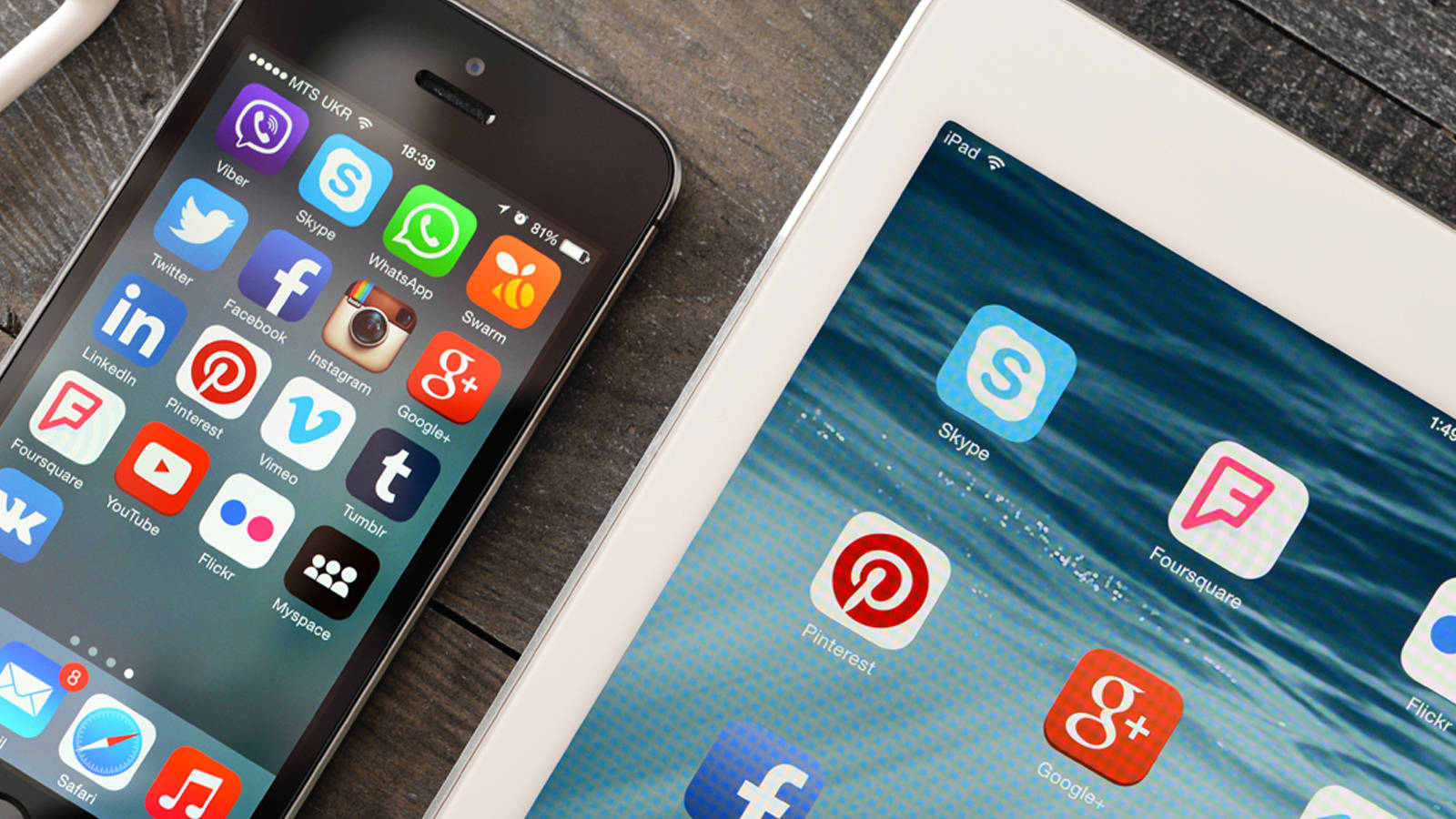 Mobile phone and tablet