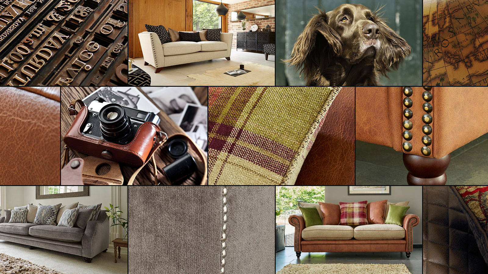 Vintage collection mood board