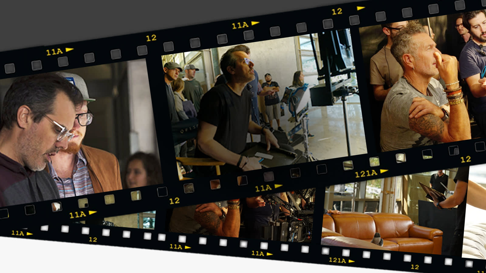 Film strip of Sofology TV ad