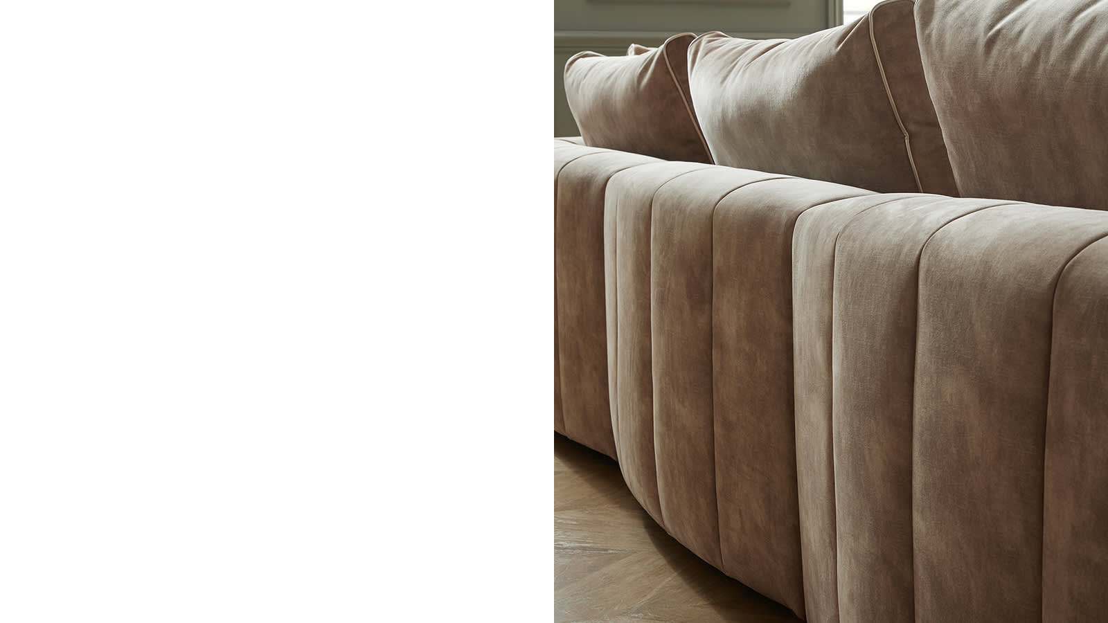 Back of the Emperor sofa