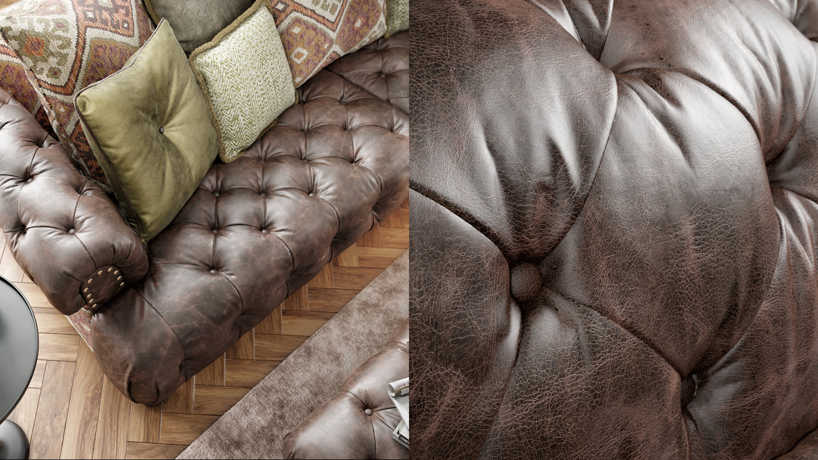 Sofology Bazzarr leather sofa