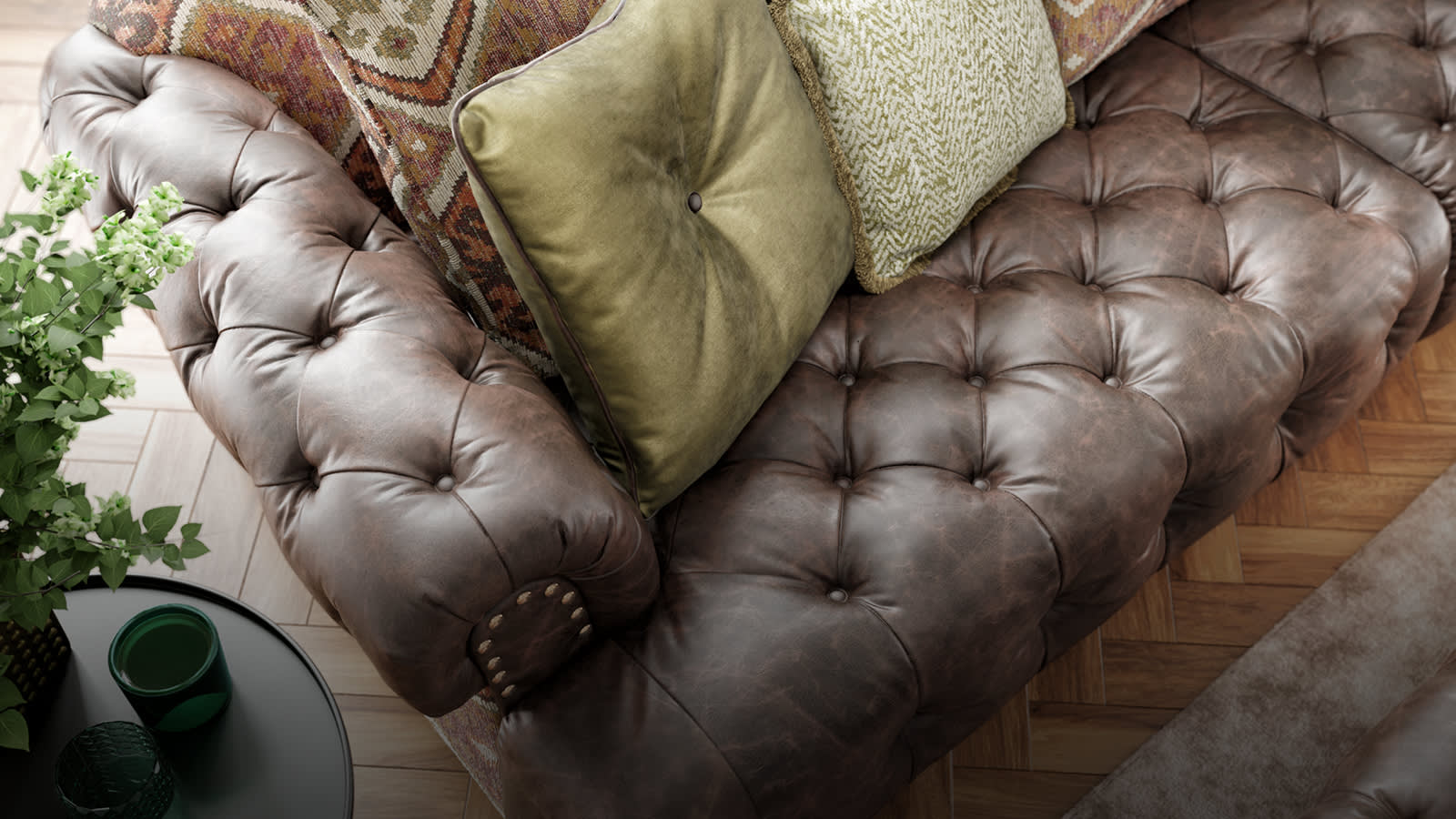 Sofology Bazzarr leather sofa
