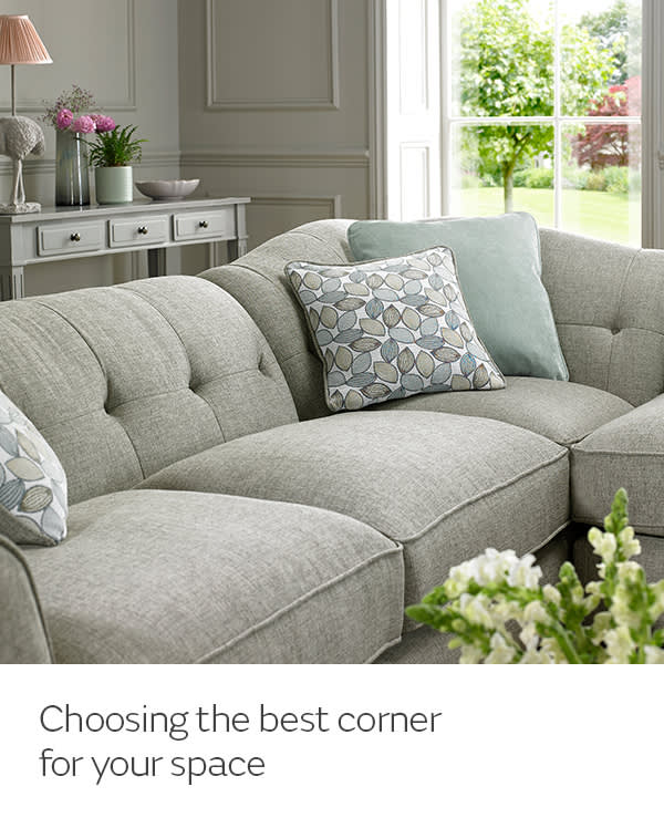 Corner Sofas Leather And Fabric Sofology
