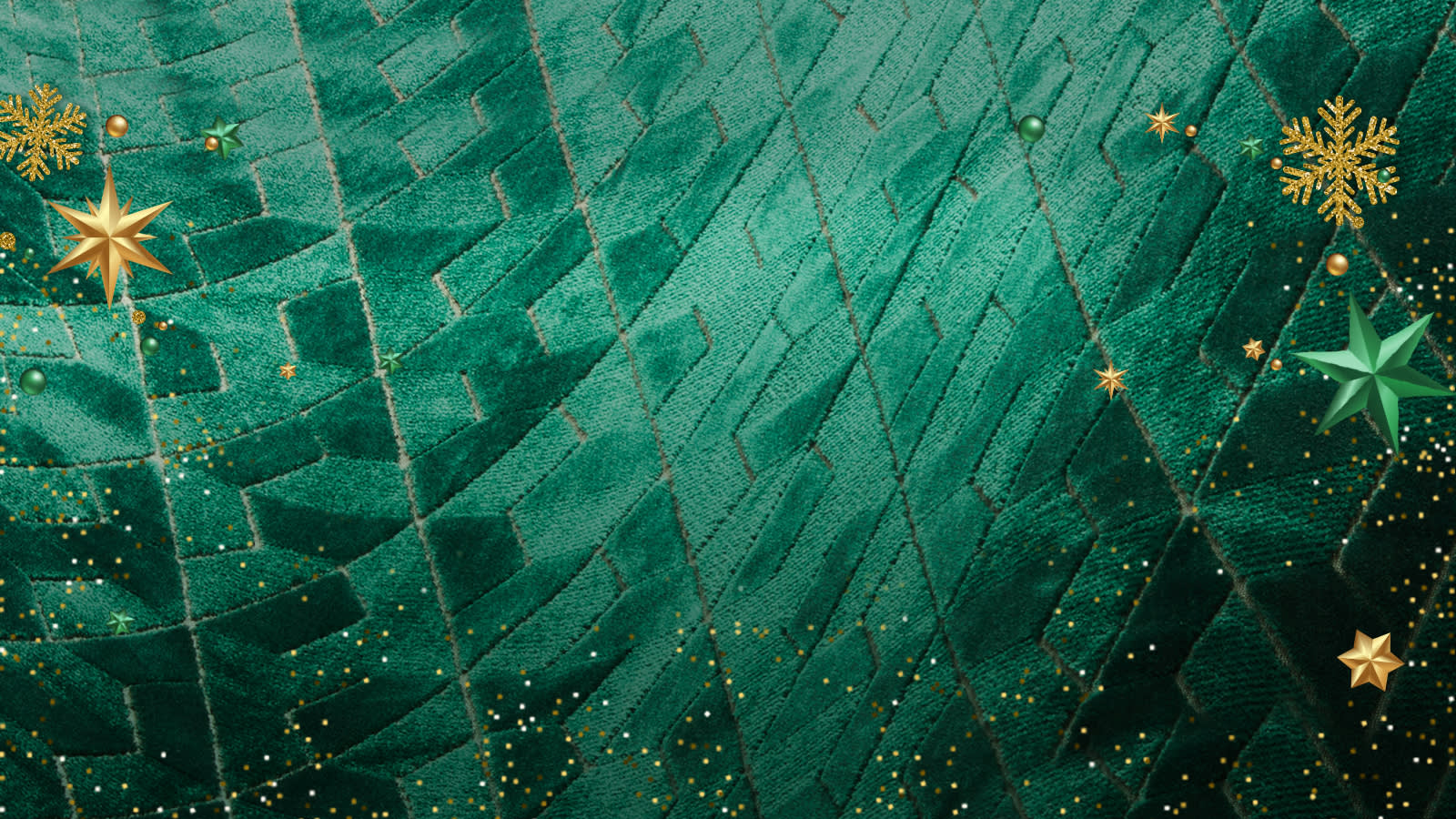 Green fabric background