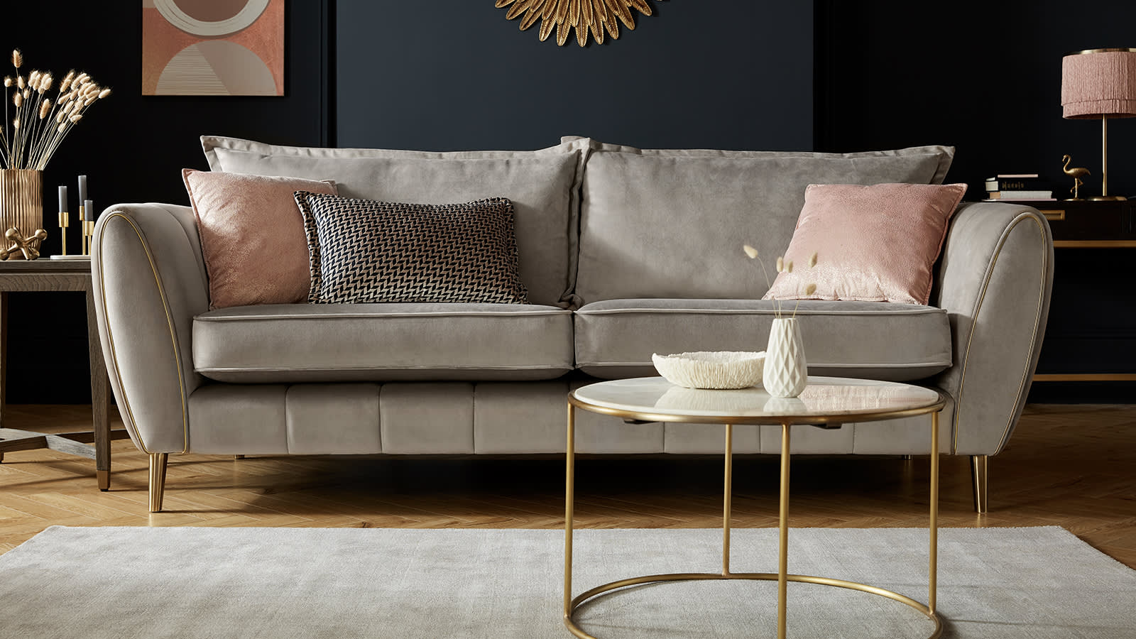 Sofology Gabrielle Fabric Sofa