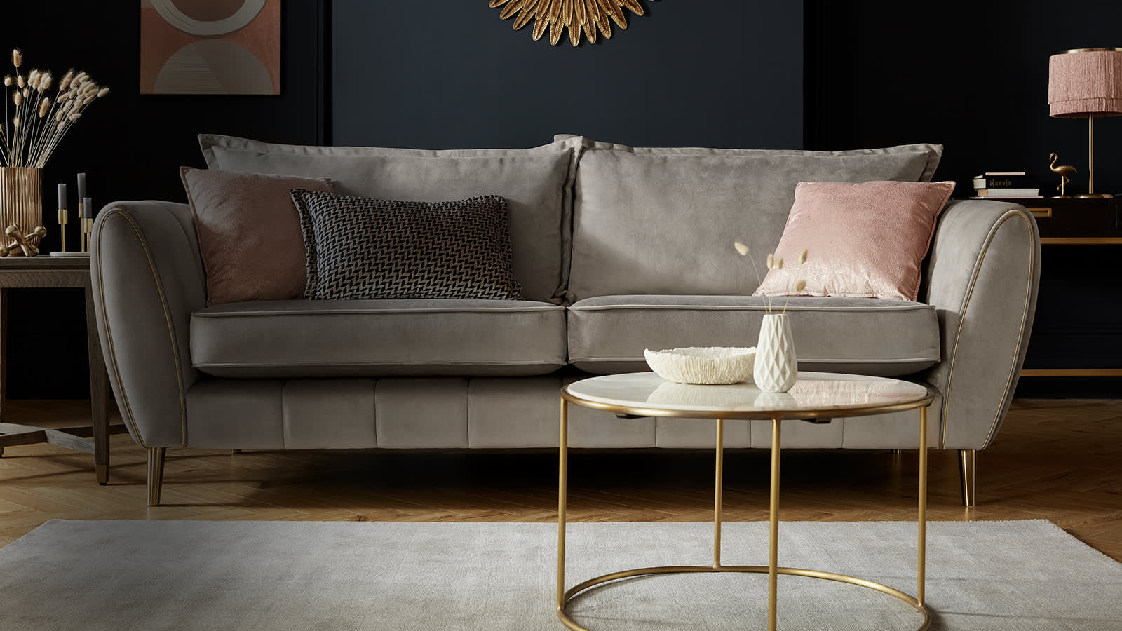 Sofology Gabrielle Fabric Sofa