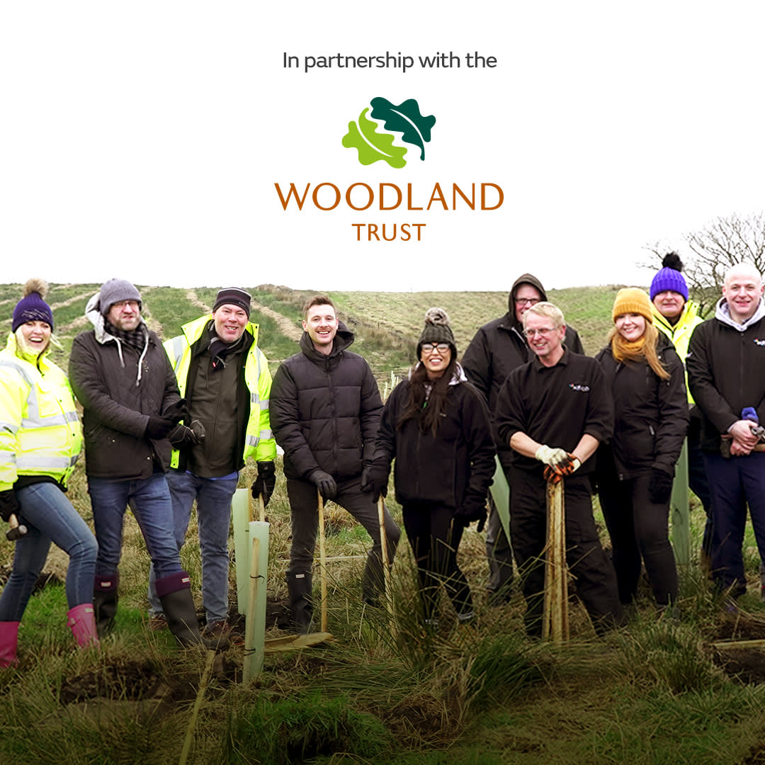 Planting Trees with the Woodland Trust
