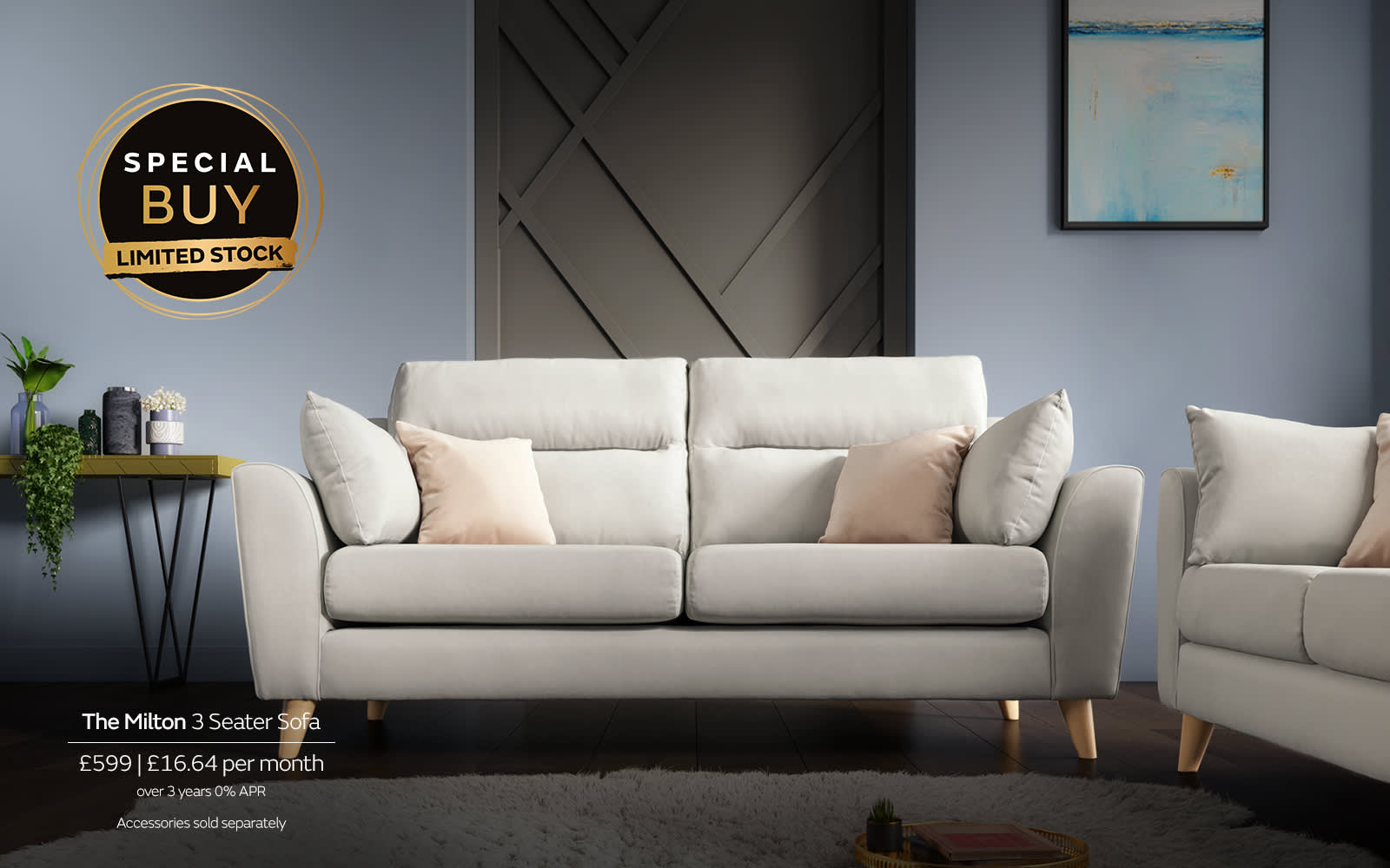 Sofology Milton Special Buy Sofa