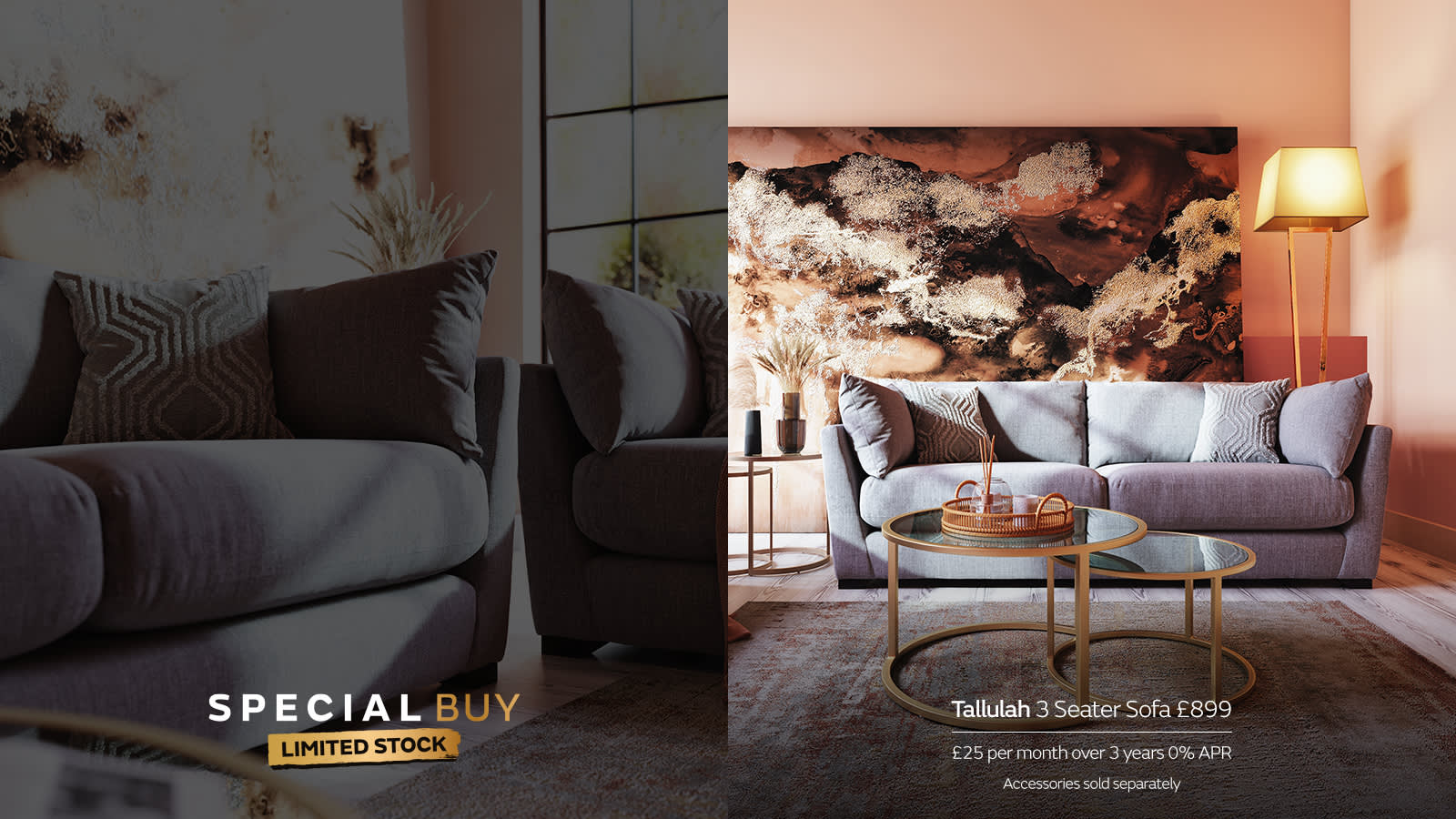 Sofology Tallulah Special Buy Grey Sofa