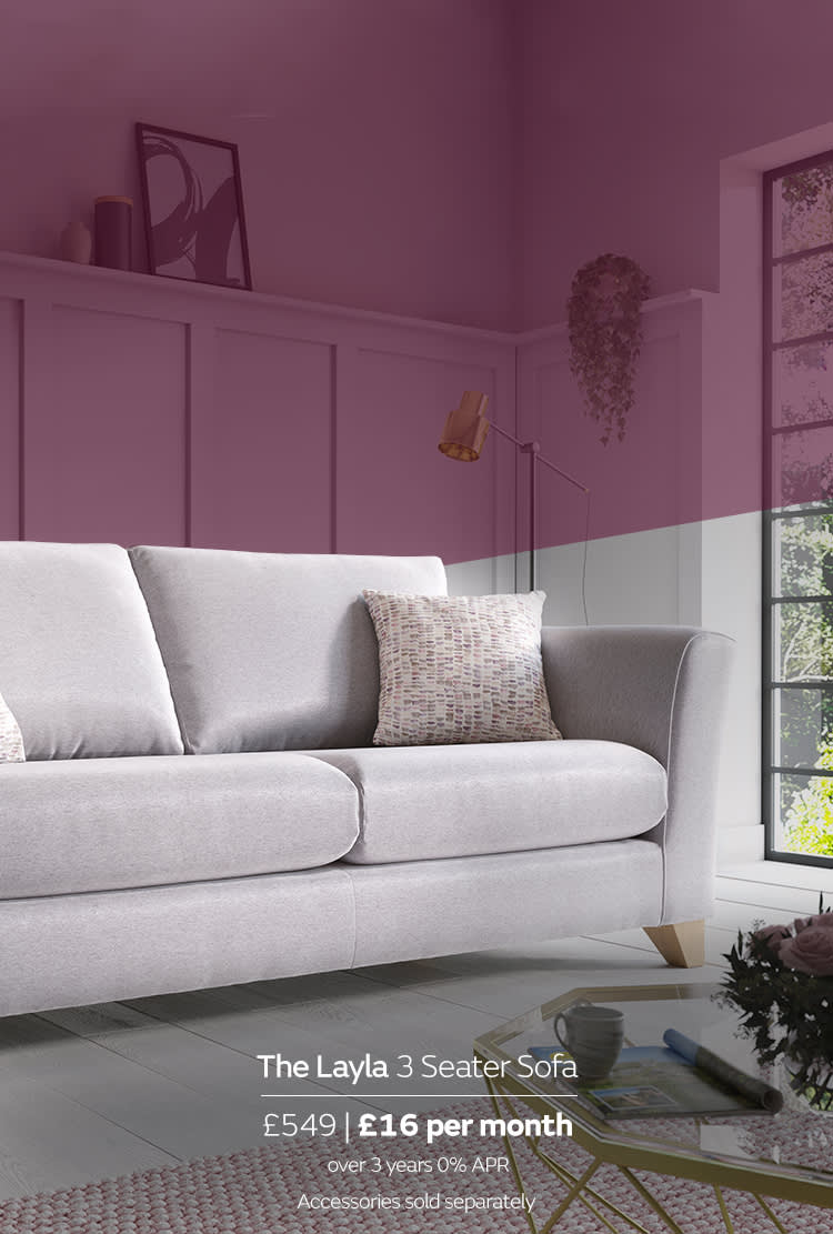 Sofology Layla fabric sofa