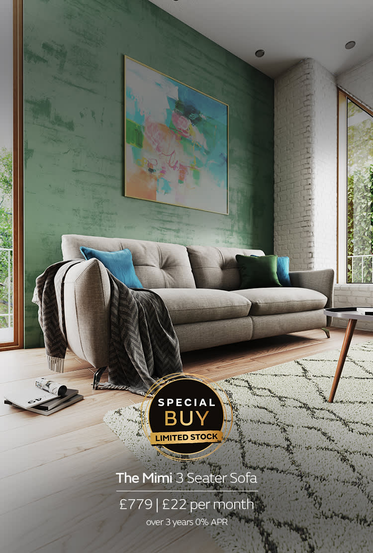 Sofology Mimi special buy sofa in grey