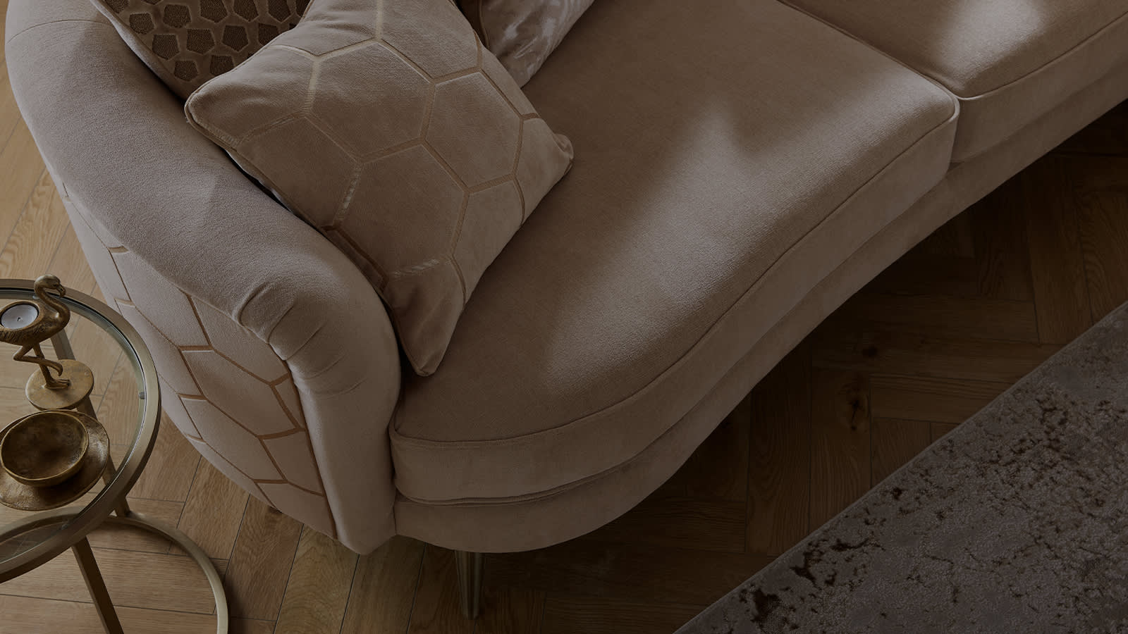 Sofology Honeycomb corner sofa
