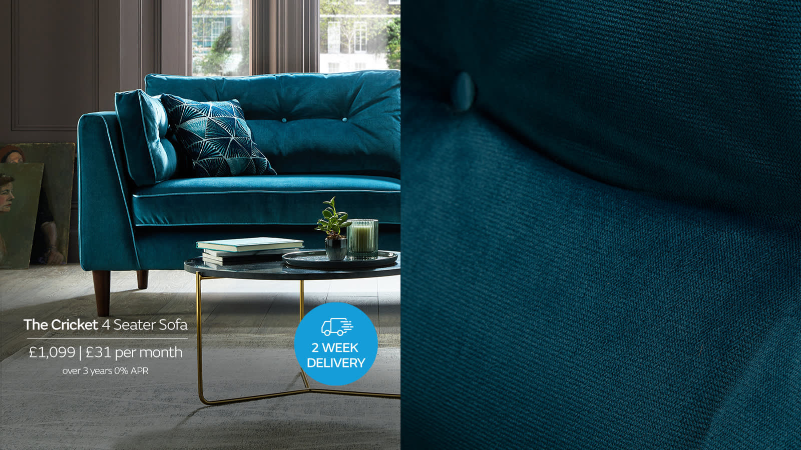 Quick delivery sofas