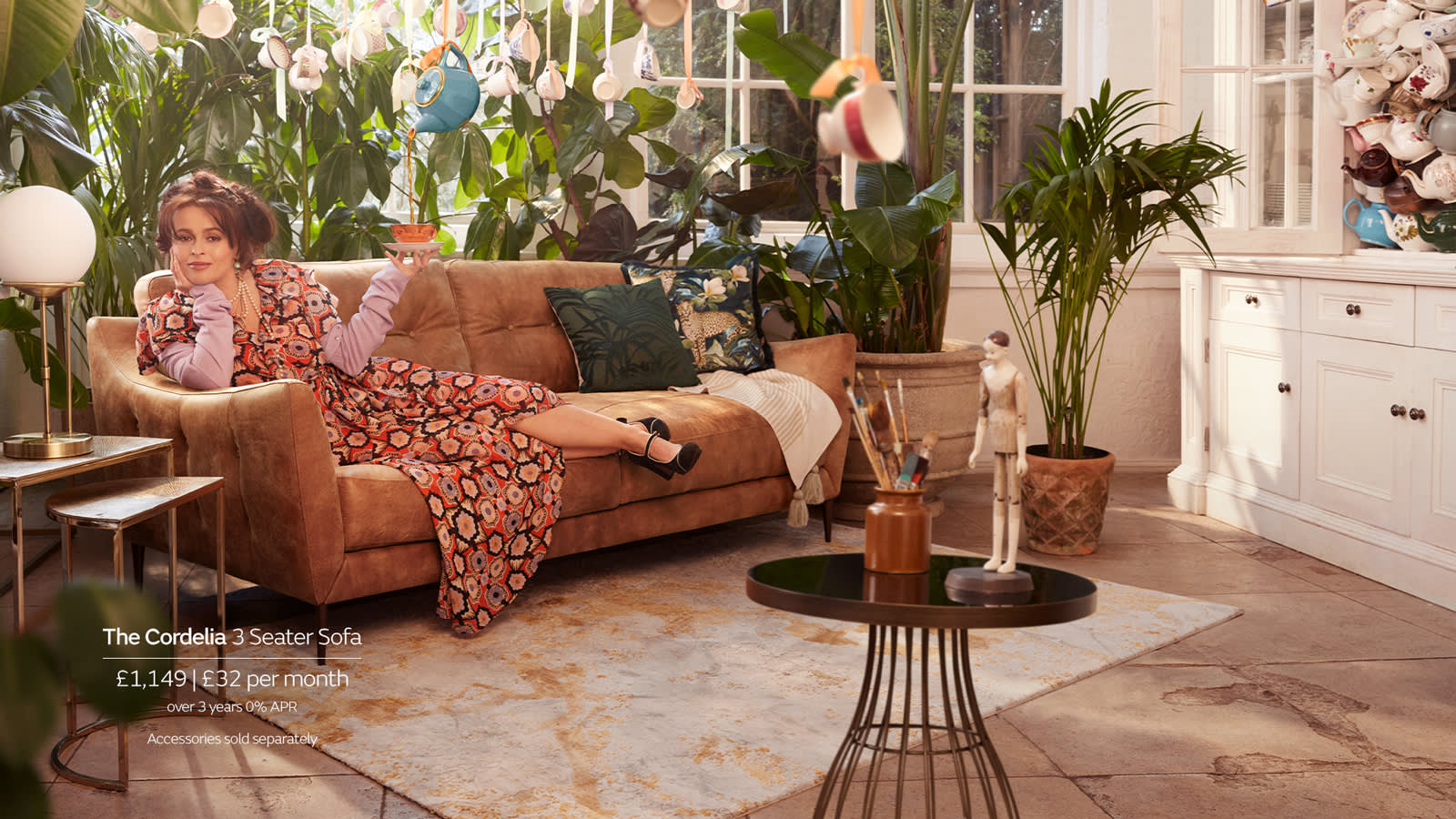 Sofology Cordelia Leather Sofa