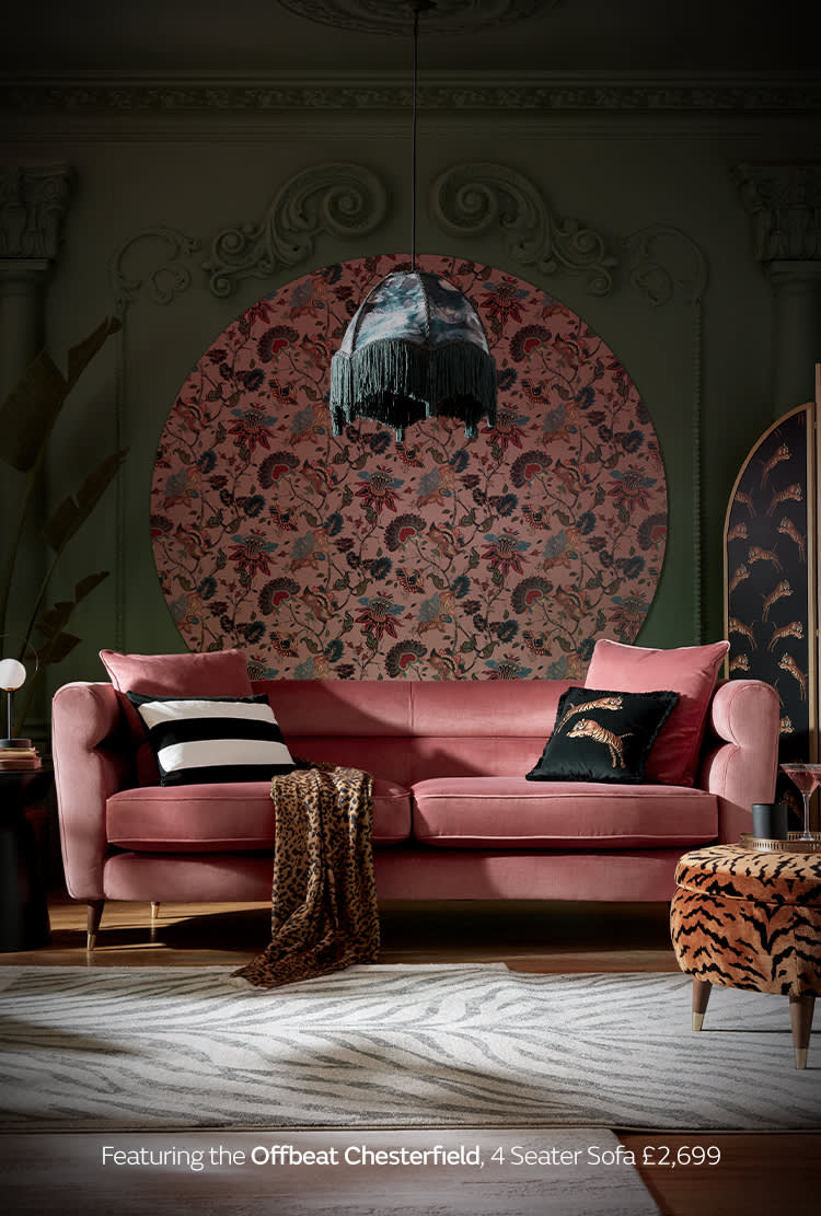Sofology Paloma Home Offbeat Chesterfield Sofa
