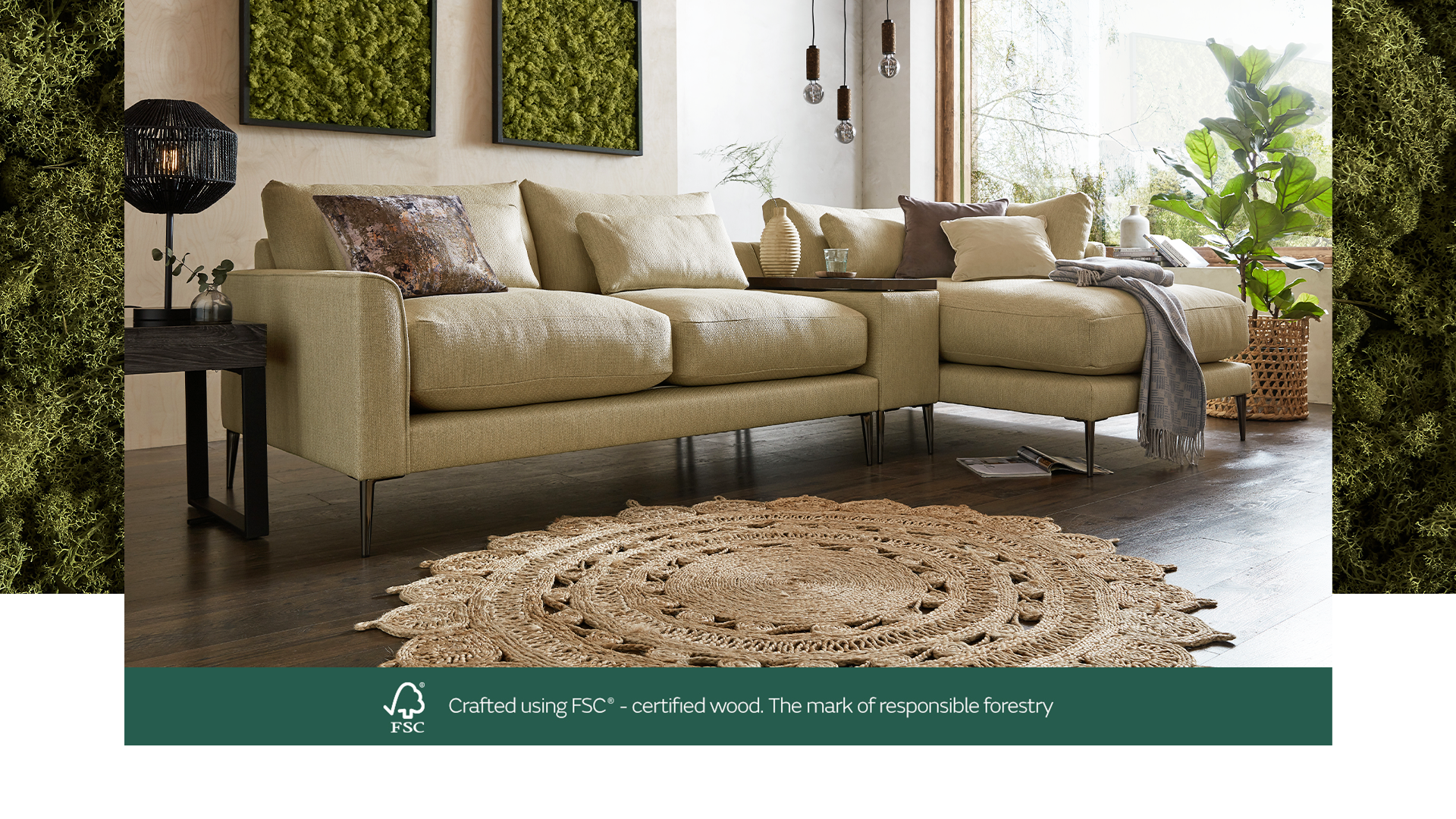 The Hyde park eco sofa
