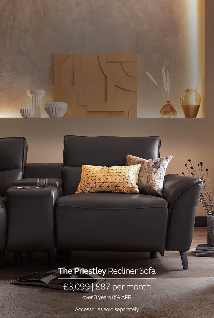 Priestley recliner sofa