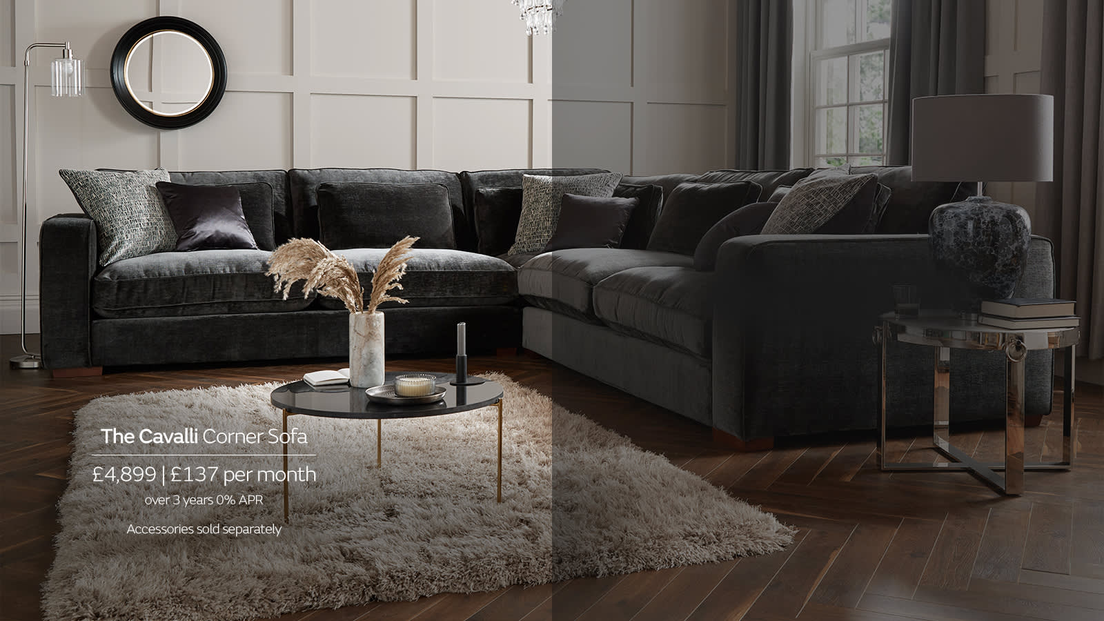 Cavalli corner sofa