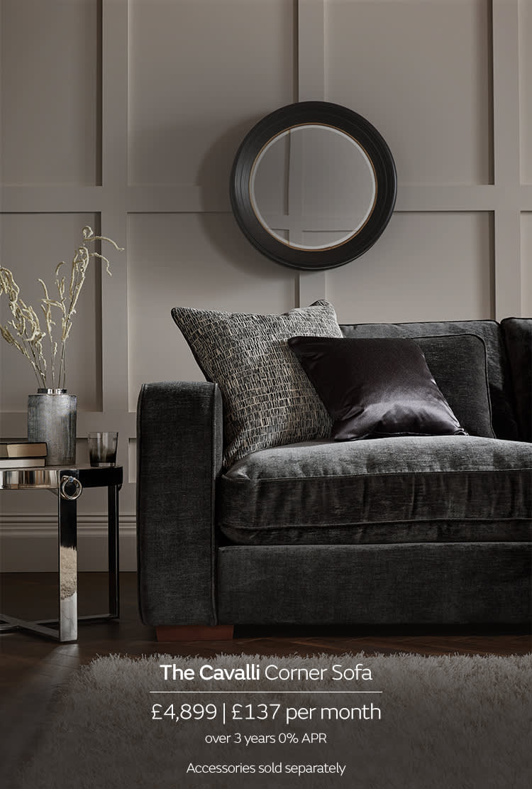 Cavalli corner sofa