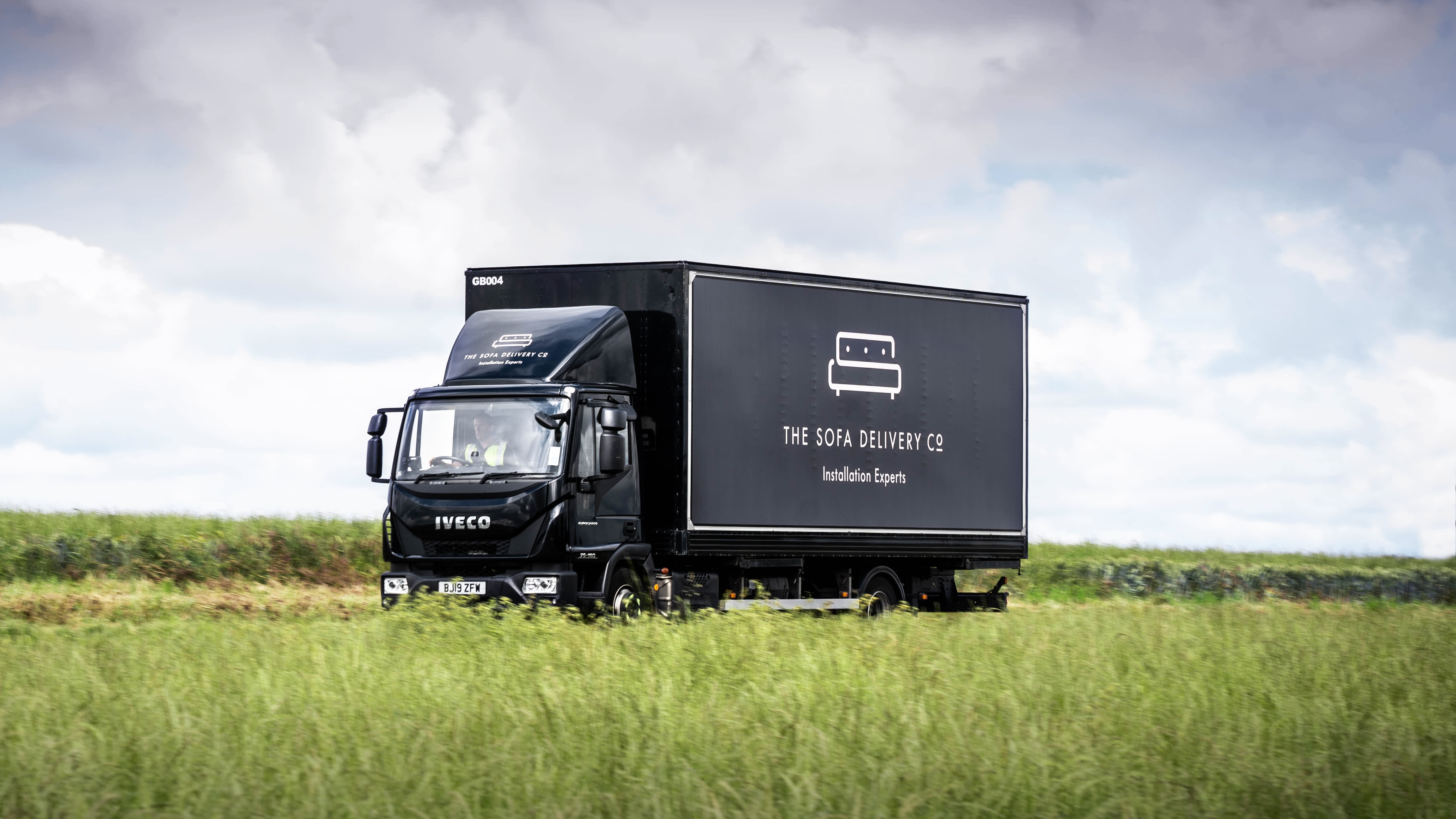 The Sofa Delivery Company delivery truck