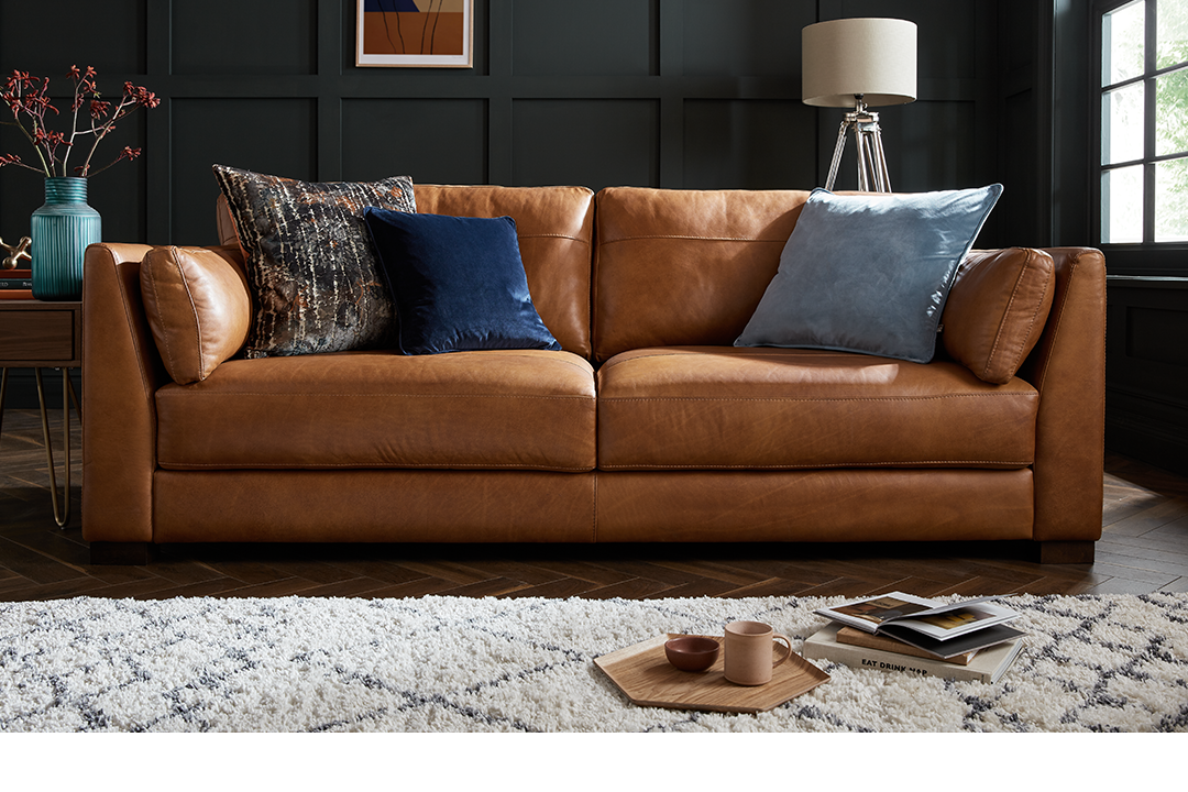 Sofology Leather Fabric Sofas, Leather Sofa And Chairs Uk